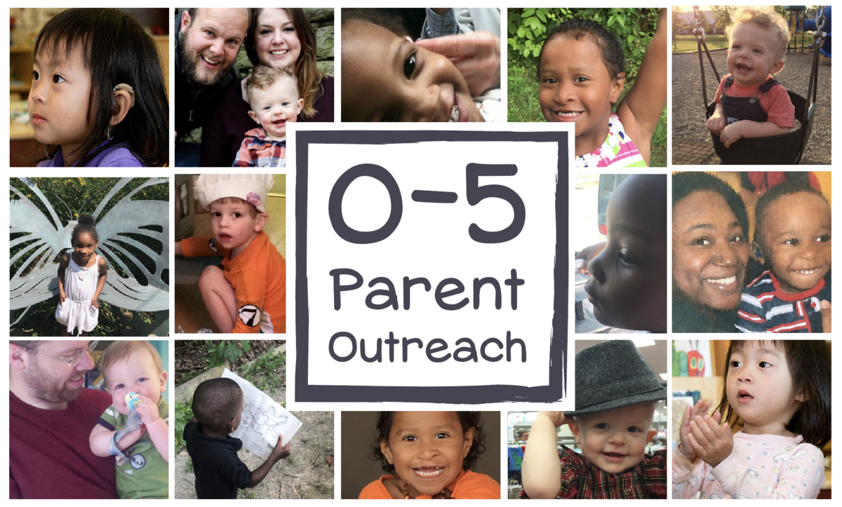 Birth to Five Parent Outreach Banner Logo